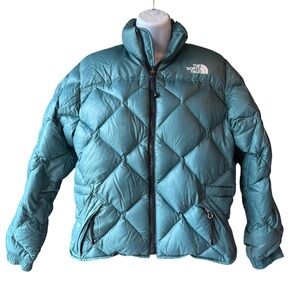 The North Face 600 Fill Down Puffer Jacket Teal Size X-Small